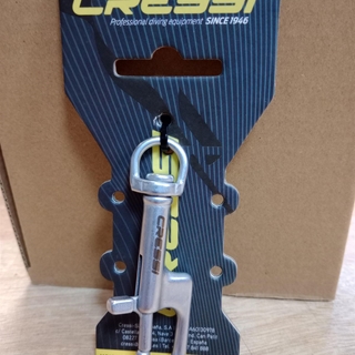 CRESSI MOSQUETÓN D AISI 87MM PARA MANÓMETRO - Imagen 1