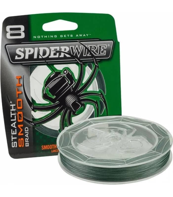 SPIDERWIRE STEALTH SMOOTH 8 MOSS GREEN 300 MTS - Imagen 1