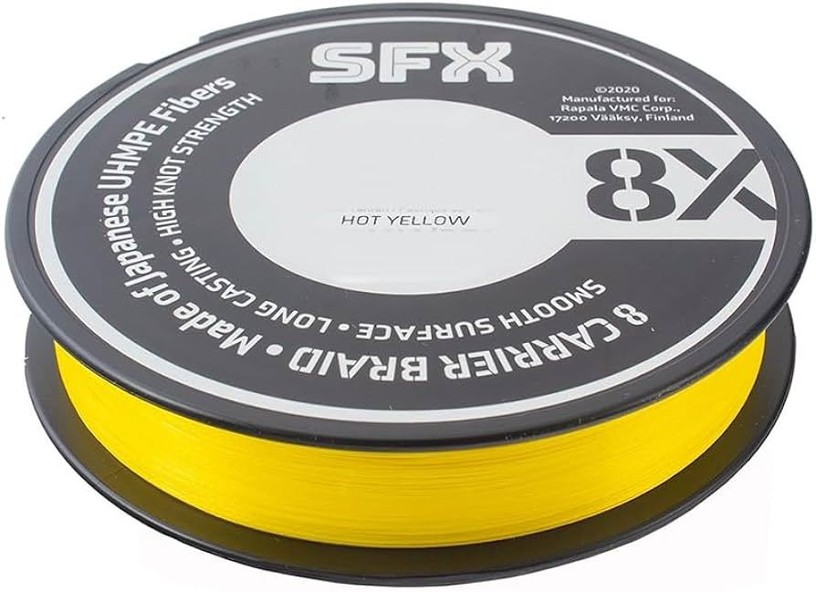 SUFIX SFX 8X 135 MTS HOT YELLOW - Imagen 2